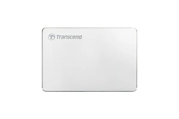 Transcend StoreJet 25C3S 1 Tt 2.5" -ulkoinen HDD, hopea