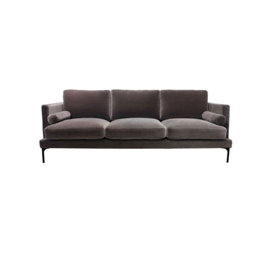Bonham Sofa 3-seater Huckleberry/Black
