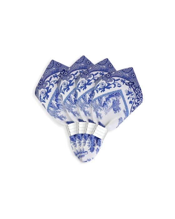 Spoden Blue Italian -lautasliinat 4 kpl