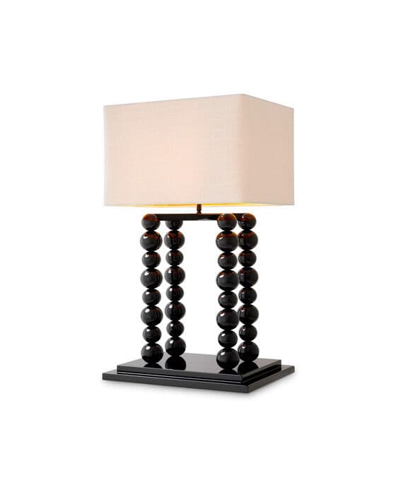 Bentley pöytävalaisin musta