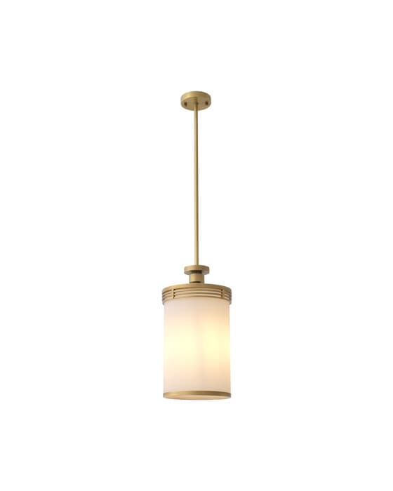 Fayence kattovalaisin antique brass