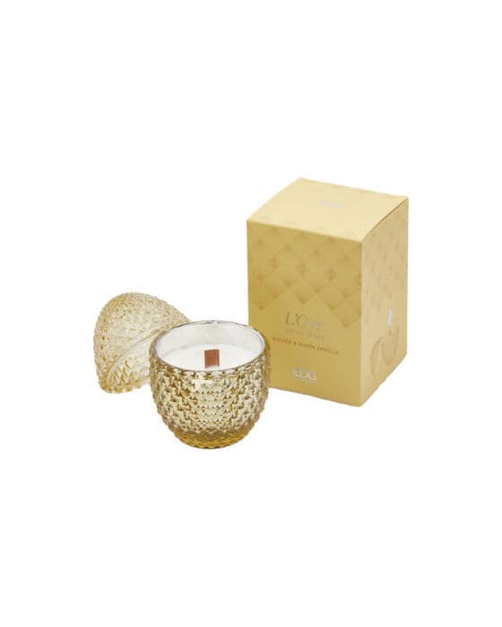 L’Ove tuoksukynttilä Inkivääri & Lämmin Vanilja