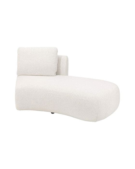 Dixon-moduuli, oikea, bouclé cream 2-istuttava