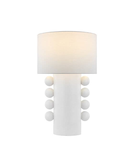 Tiglia Tall Table Lamp White