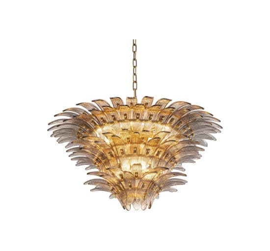 Italo Chandelier Brushed Brass