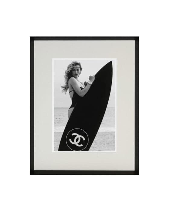 Coco Model With Surfboard
