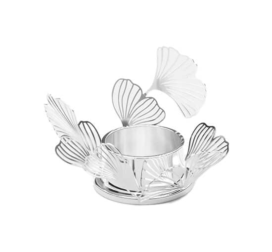 FLWR-kynttilänpidikkeet, hopea