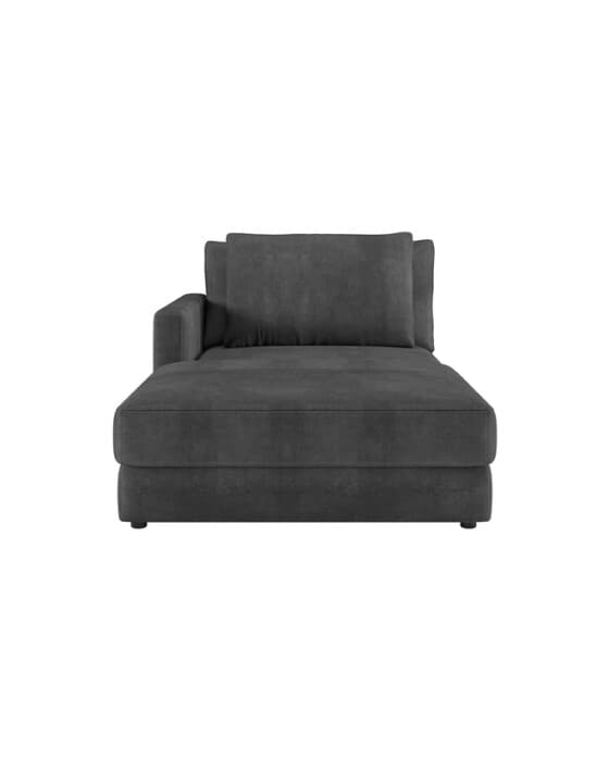 Reno Chaise Longue Avanna Dark Grey Left