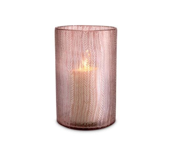 Spencer kynttilälyhty vaaleanpunainen