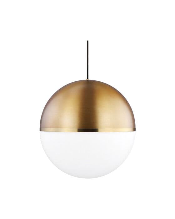Akova Grande Pendant Aged Brass/Bright Brass