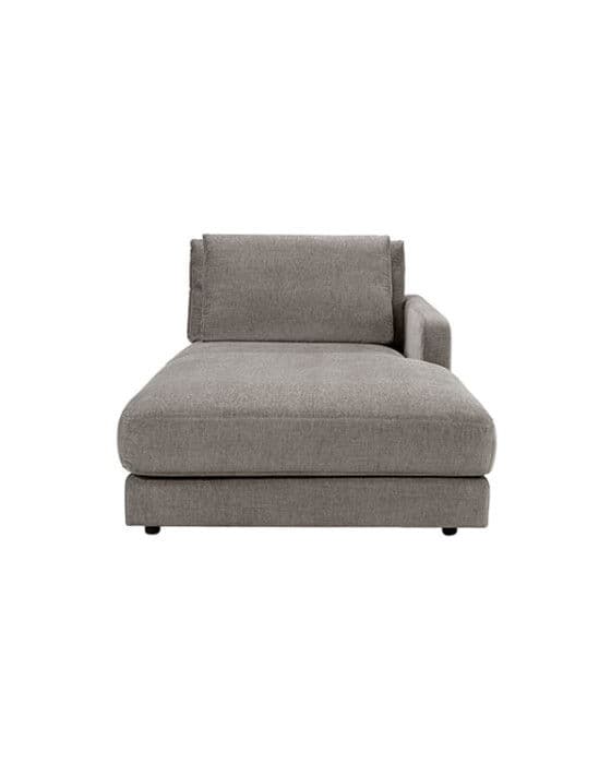 Reno Chaise Longue Hailey Taupe Right