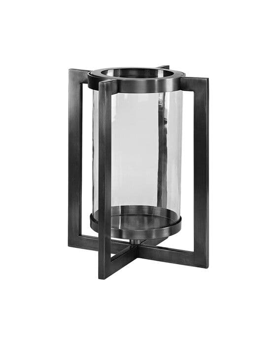 Verano-kynttilälyhty musta