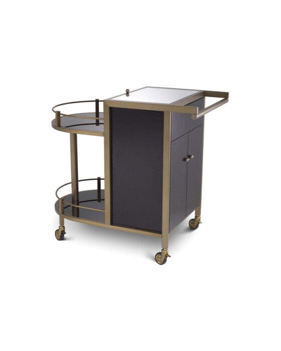 Bellini juomavaunu messinki