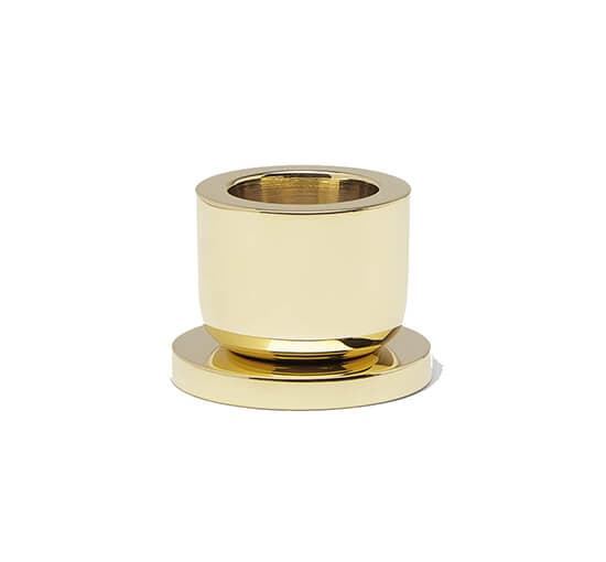 Bijou kynttilänjalka messinki