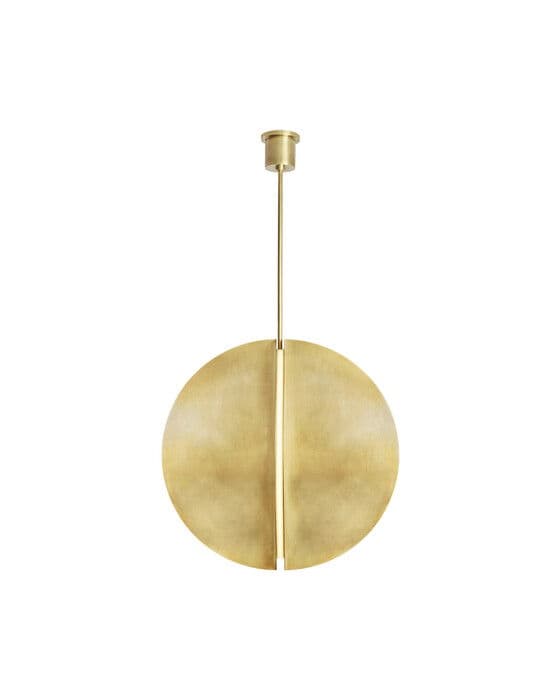 Bau 36" Pendant Natural Brass