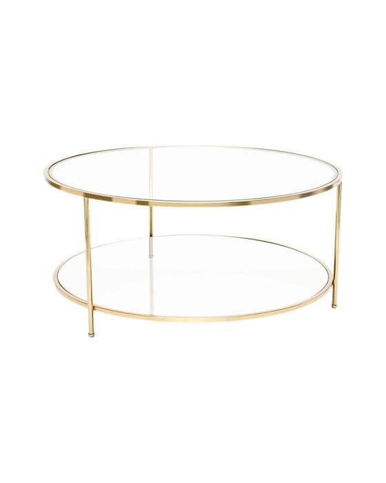 Sphere sohvapöytä messinki