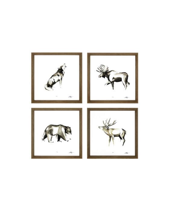Woodlands (Set of 4)