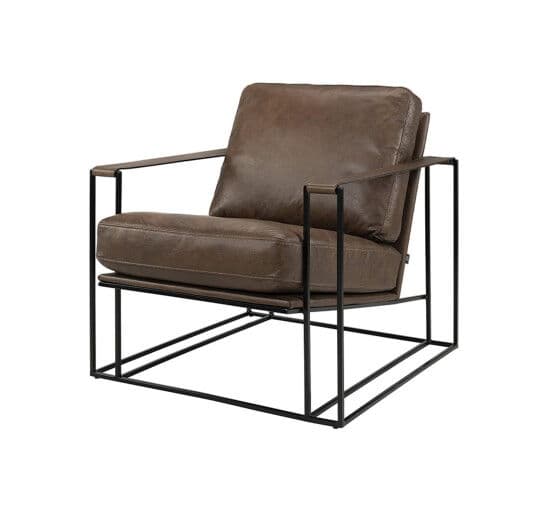 Bellagio nojatuoli ruskea