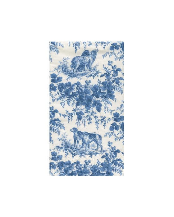 Hunting Toile Blue lautasliinat 15 kpl