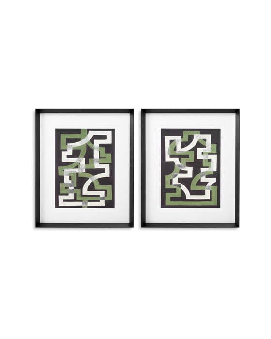 Window Trellis taulu Michael Willett 2 setti