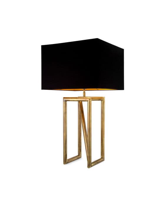 Michelino Table Lamp Vintage Brass