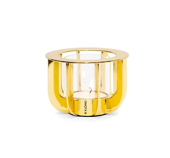 Jazz-kynttilälyhty, messinki