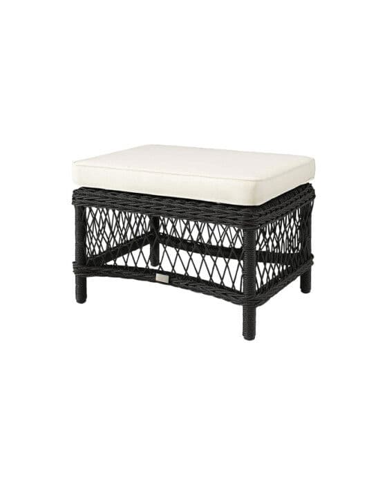 Marbella Ottoman Black