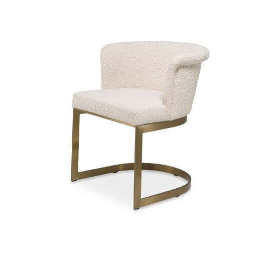 Bofinger ruokatuoli bouclé cream