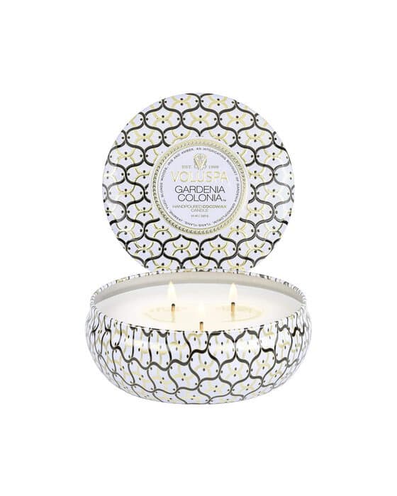 Gardenia Colonia, 3-Wick -tuoksukynttilä
