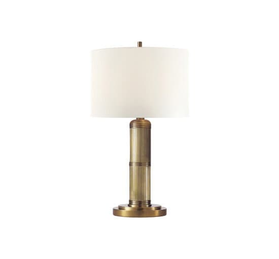Longacre Table Lamp Antique Brass S