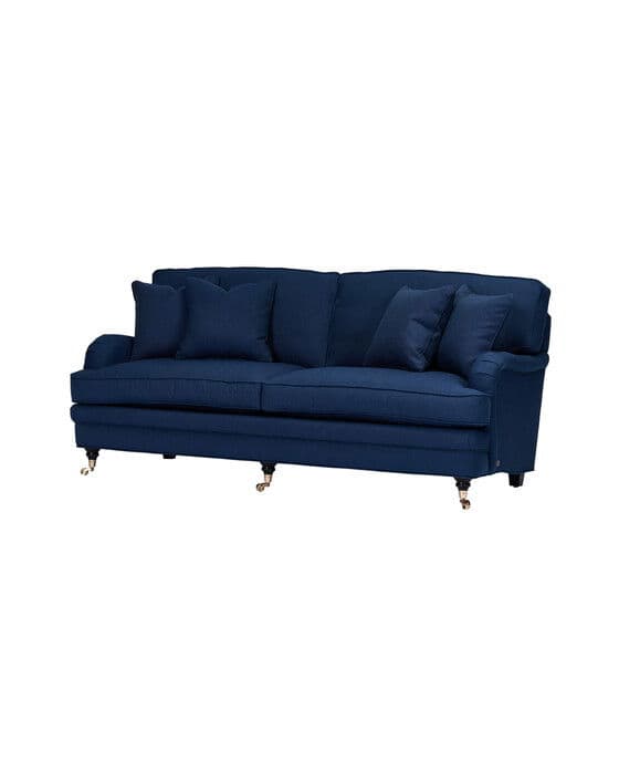 Howard Heritage sohva 3:n istuttava indigo