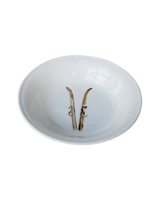 Zermatt syvä lautanen valkoinen