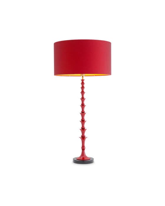 Arabella-pöytävalaisin  bordeaux red finish