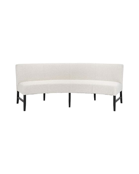 Giselle ruokasohva pyöreä nobu cream