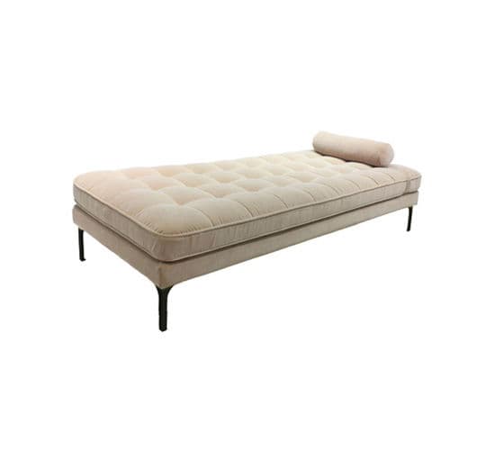 Bonham Day Bed Ivory/Black
