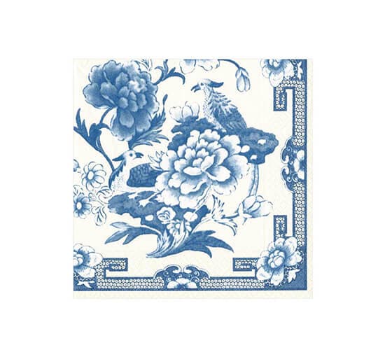 Blue & white -lautasliina 20 kpl