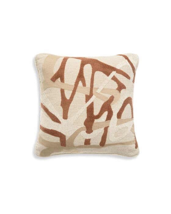 Saphira I tyyny natural orange