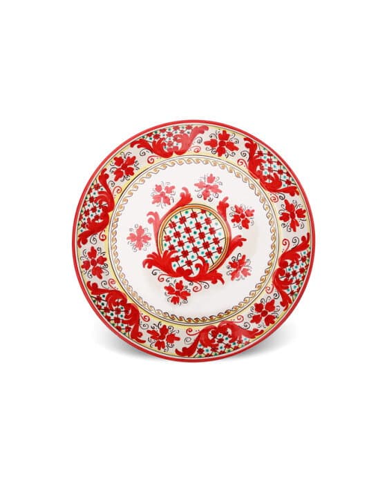 Fontane Rosse Serving Dish Red