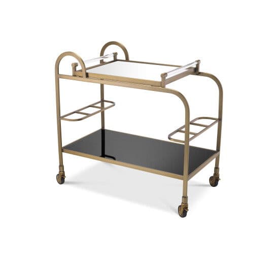 Montreuil tarjoiluvaunu messinki