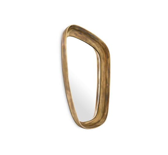 Sandals peili antiikki messinki