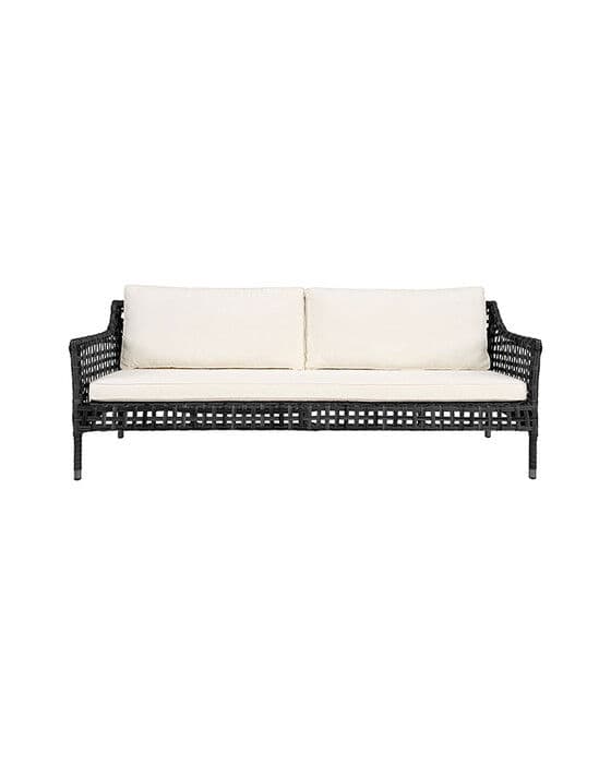 Santa Monica -sohva musta