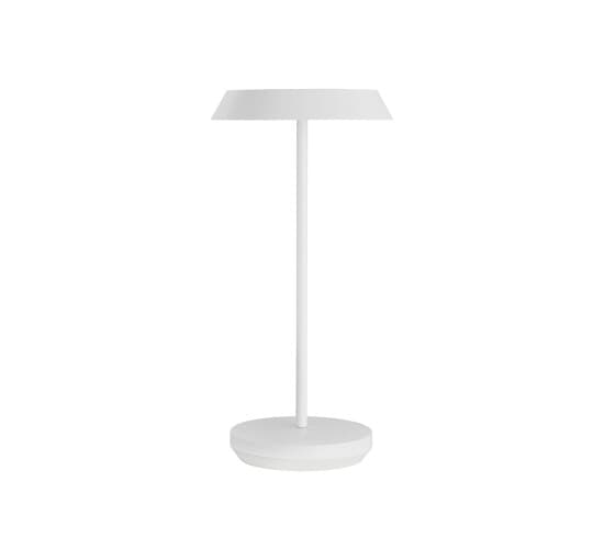 Tepa Accent Rechargeable Table Lamp Matte White