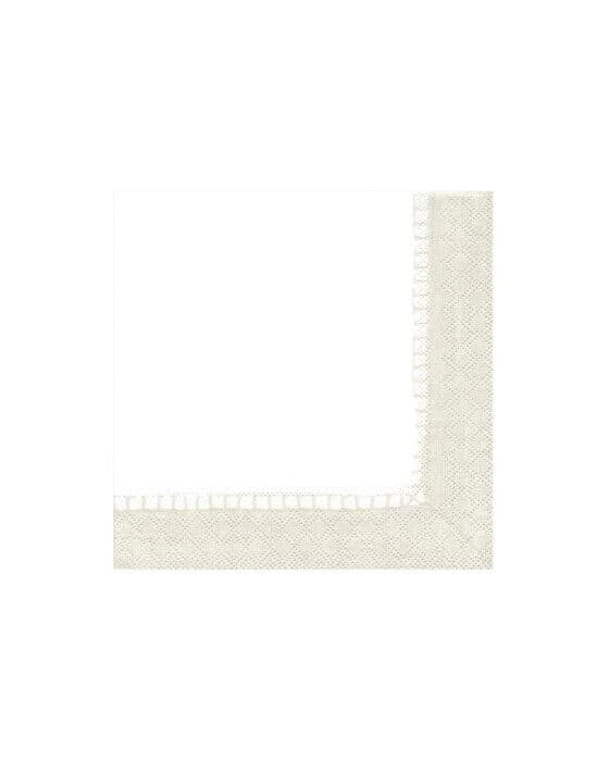 Linen Border -lautasliina 20 kpl