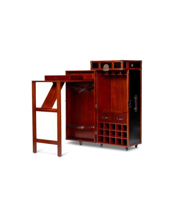 Grand Club -baarikaappi, musta