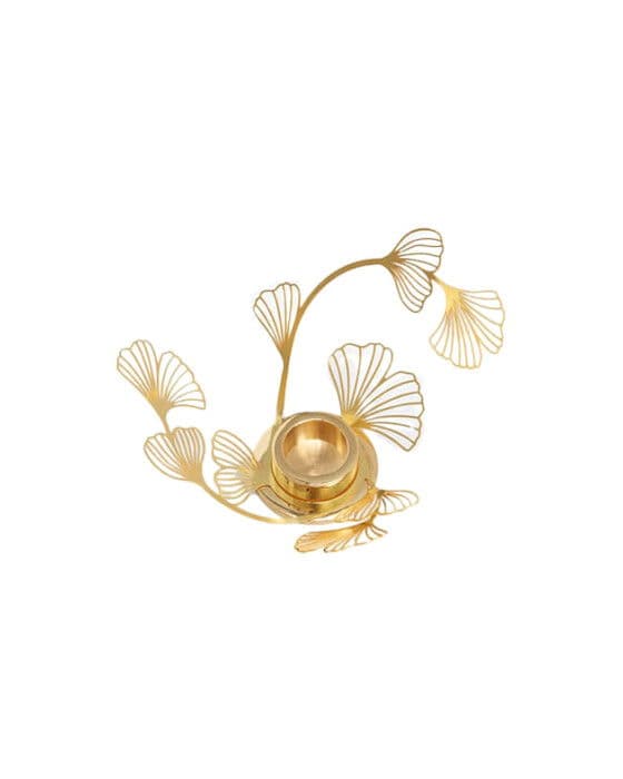 FLWR kynttilänjalka messinki