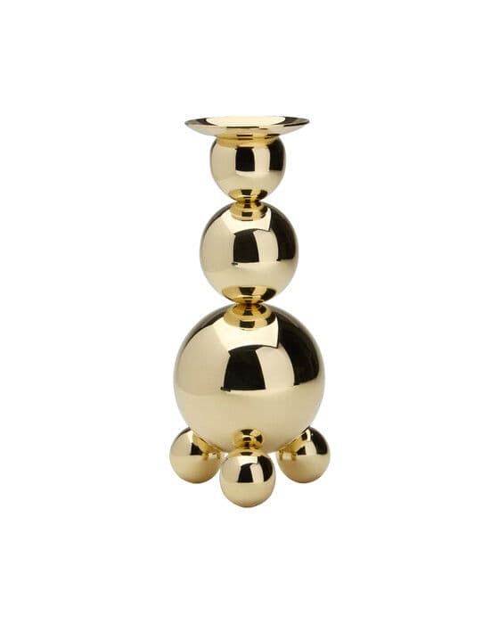 Kolmikynttilänjalka messinki