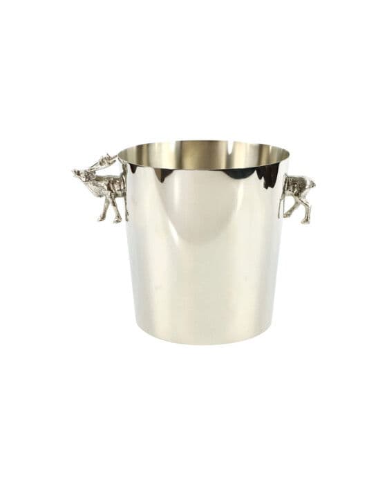 Kuusipeura viininjäähdytin hopea