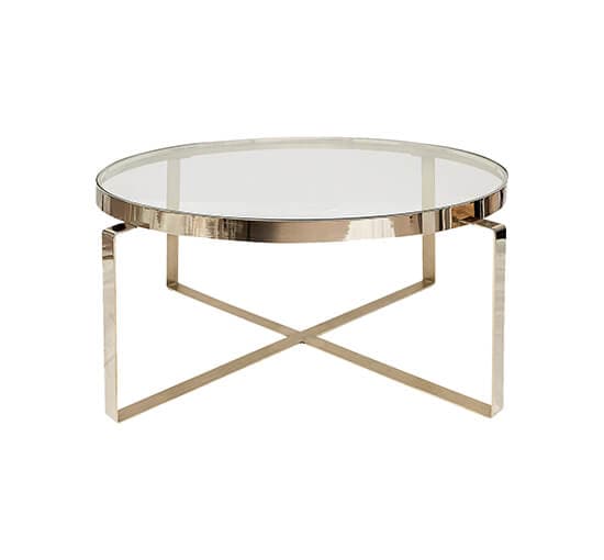 Ozo sohvapöytä messinki