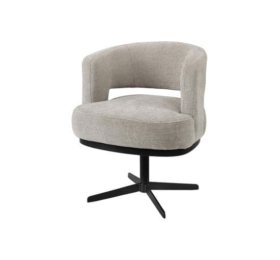 Atlanta ruokailutuoli haze cream