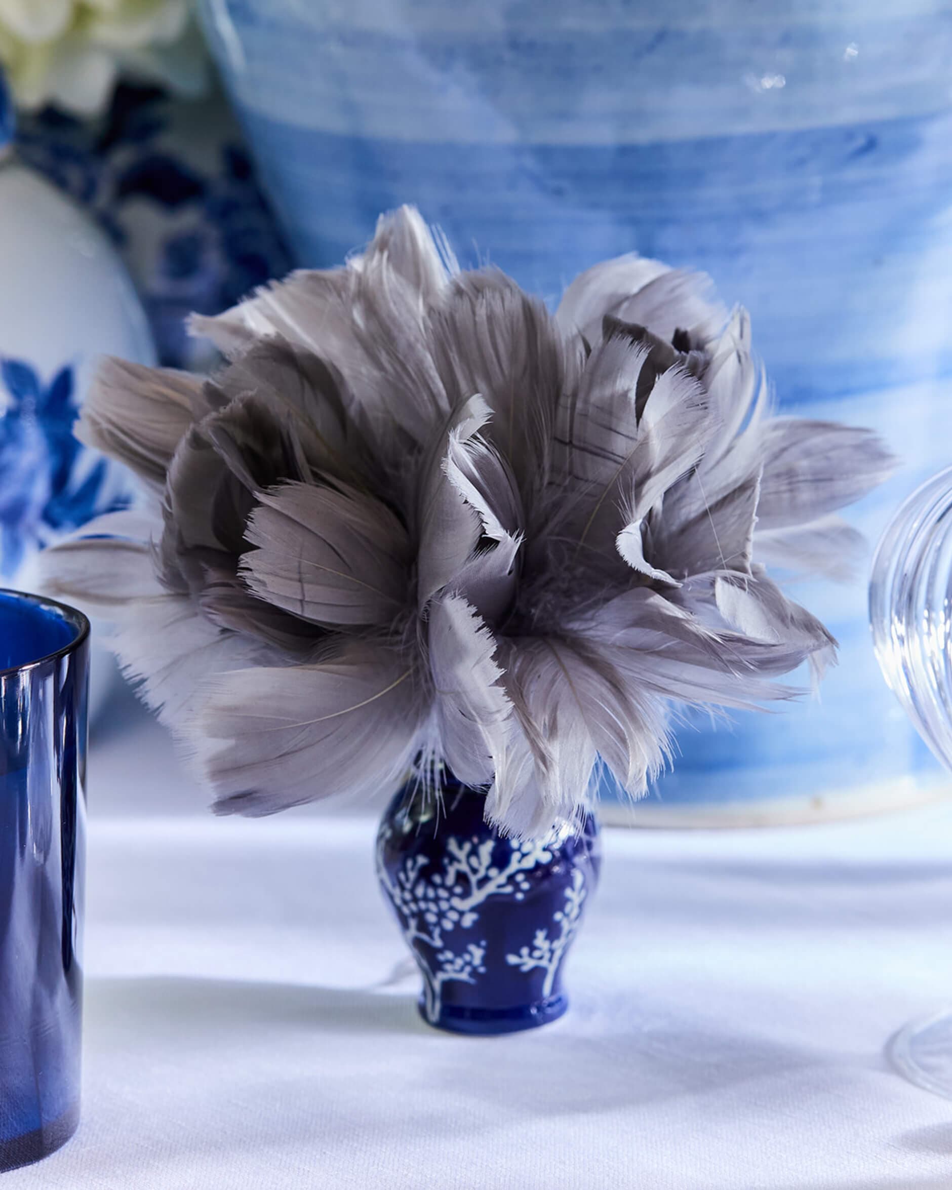 Wittra-pääsiäishöyhenet, tummanharmaa